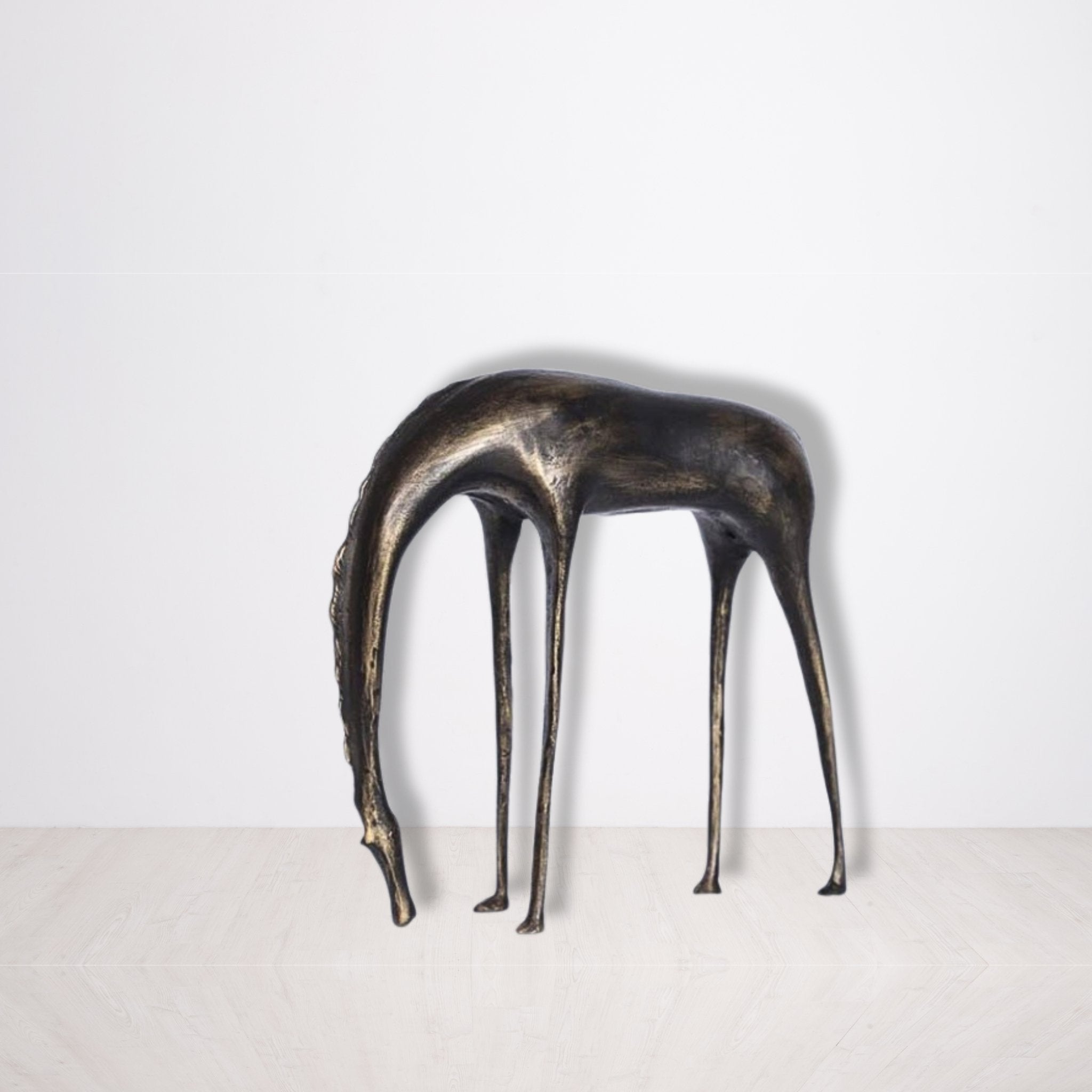 Retro Horse Metal Sculpture - MICASA DELARTE